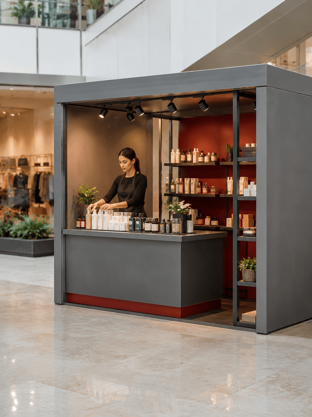 Retailer using connected technology